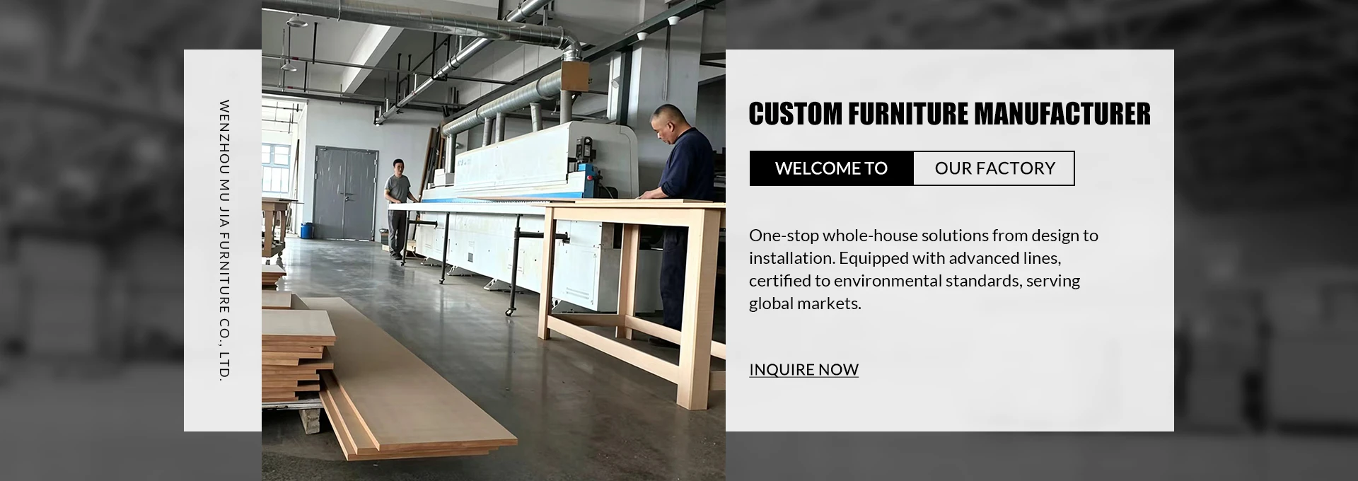 CUSTOM FURNITURE MANUFACTURER